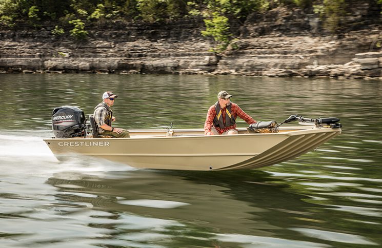 Crestliner 1660 RETRIEVER JON DELUXE 